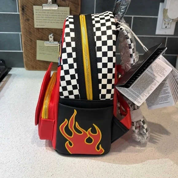 Loungefly Cars Light Up Backpack. NWT - Picture 2 of 8